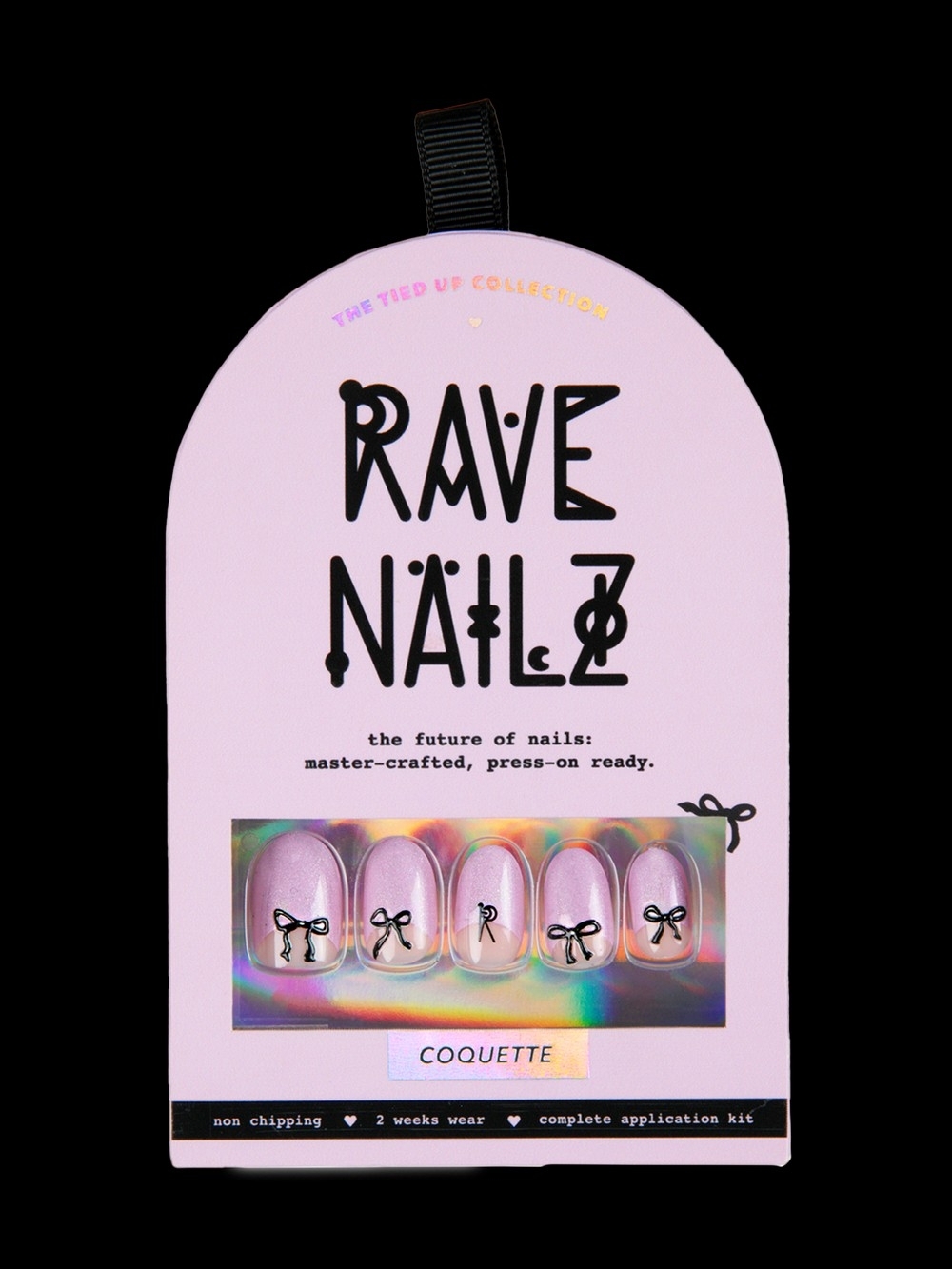 NEW Rave Nailz Coquette Press On Nails Tied Up Collection